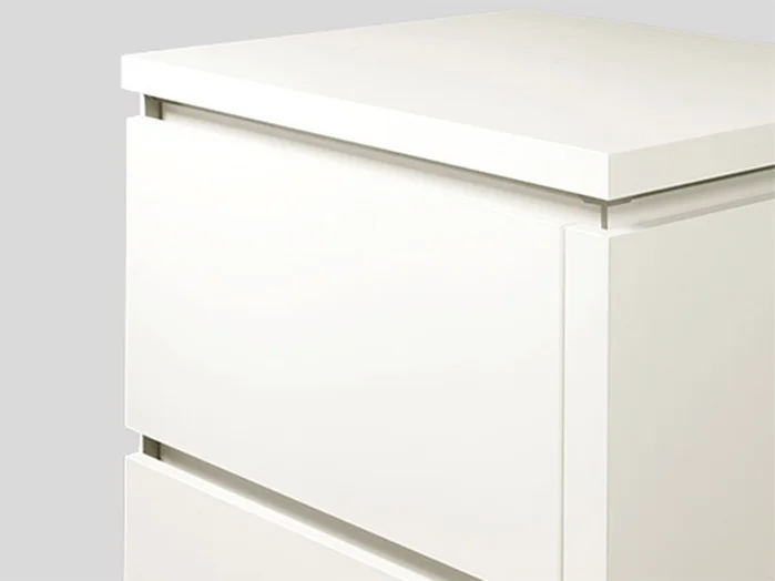 016 - Recessed Handle (LINE N), Alpine white, Matt