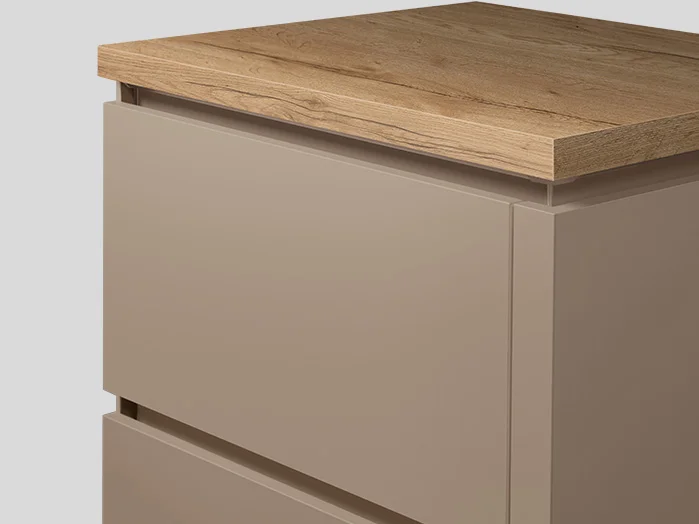 008 - Recessed Handle (LINE N), Macchiato, Matt