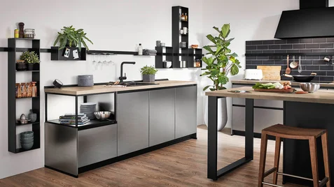 INOX 216, Decor staal geborsteld (#4)