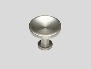  Poignée 241, Bouton métallique, Couleur inox Mat 