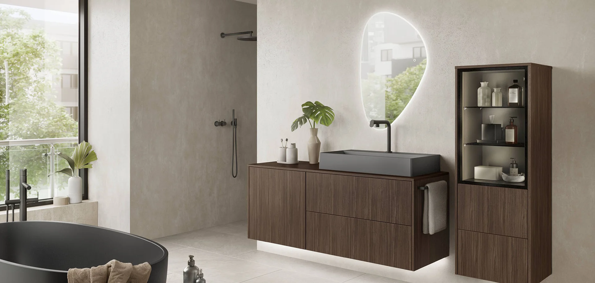 Anta 407, Finitura noce Milano