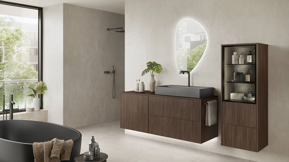 STRUCTURA 407 - Finitura noce Milano