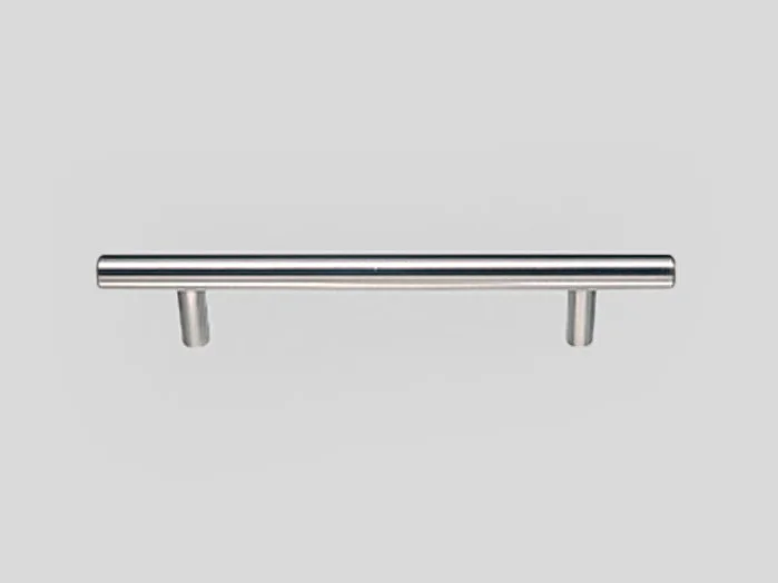 183 - Metal handle, Stainless steel finish, Gloss