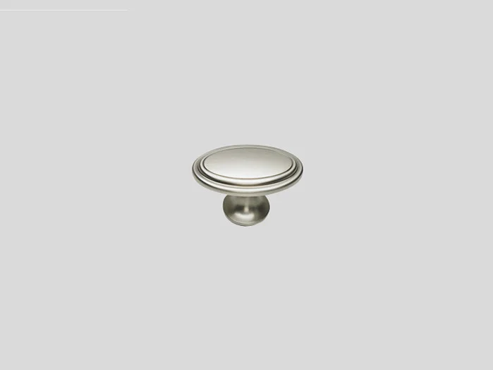 677 - Knob, Stainless steel finish, Matt