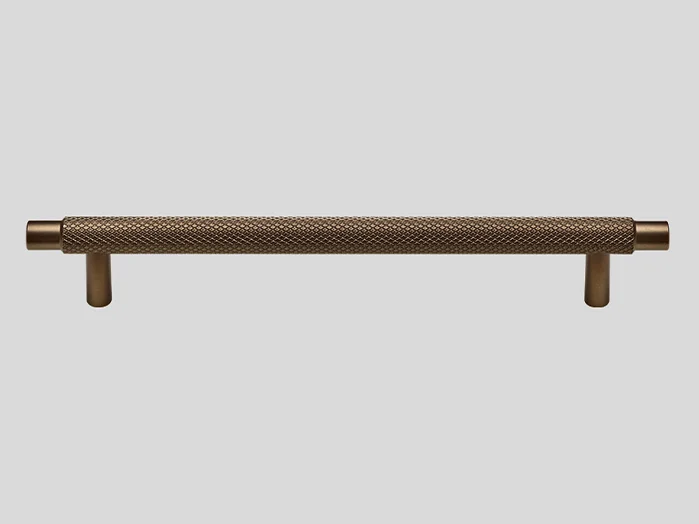 265 - Metal handle, Bronze metallic colour, Matt