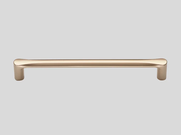 222 - Metal handle, Gold coloured, Matt