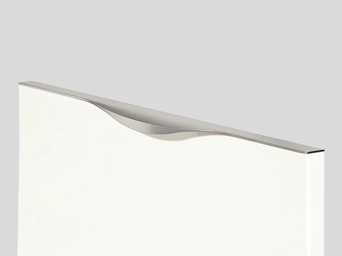 300 - Bar handle, Stainless steel finish, Matt