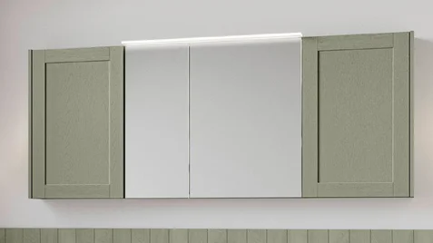 FRAME 617, Stratifié laqué, structure bois Olive (#1)