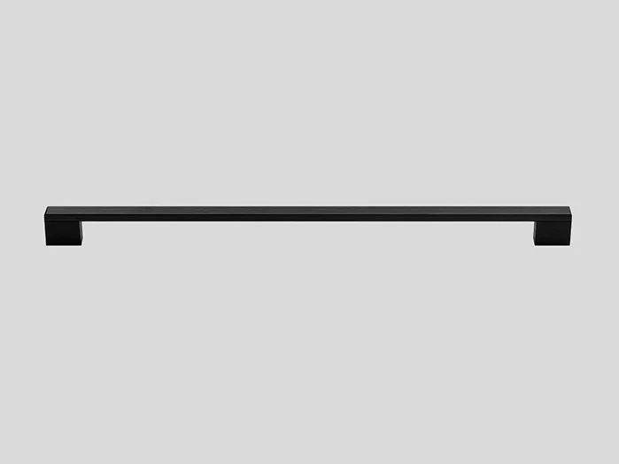 620 - Railing handle, Black, Matt