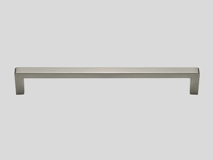 708 - Metal handle, Stainless steel finish, Matt