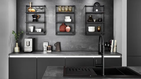 LASER 463, Décor béton noir (#1)