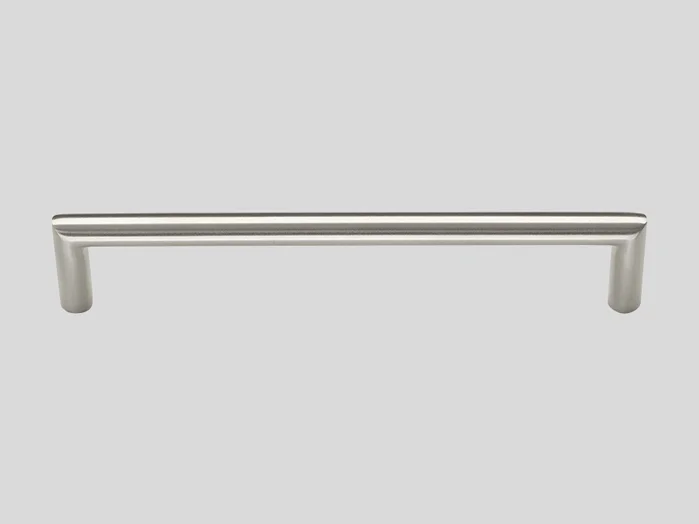 408 - Metal handle, Stainless steel finish, Matt