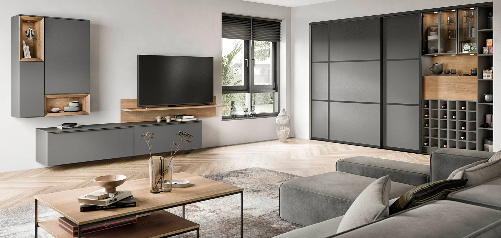 Front 491, Premium honed slate grey