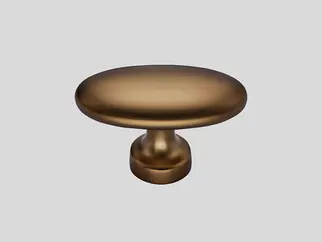  Maniglia 843, Pomello in metallo, Bronzo metallizzato colorato Opaco 