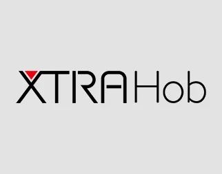 Xtra Hob Logo, eine Elektrogeräte Eigenmarke von nobilia.