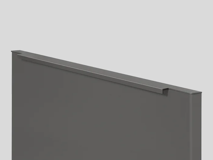 730 - Bar handle, Slate grey, Matt