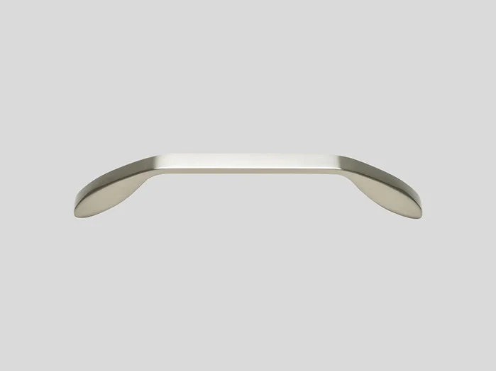 801 - Metal handle, Stainless steel finish, Matt