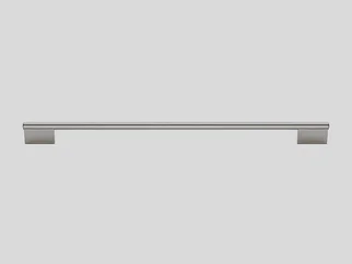  Maniglia 370, Maniglia a barra, Color acciaio inox Lucido 