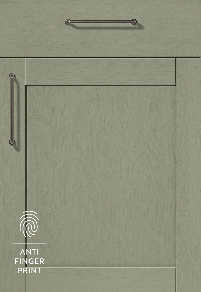 FRAME 617 - Lacquer laminate, wood texture olive