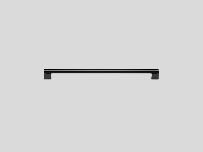 400 - Railing handle, Black, Matt