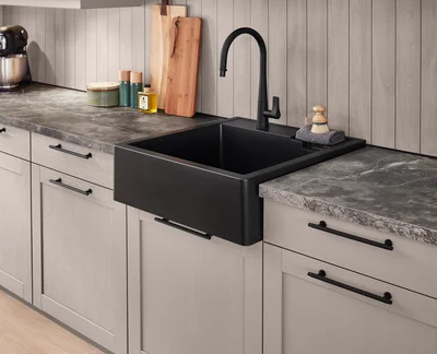 Sink unit for sink unit in matching country house design.