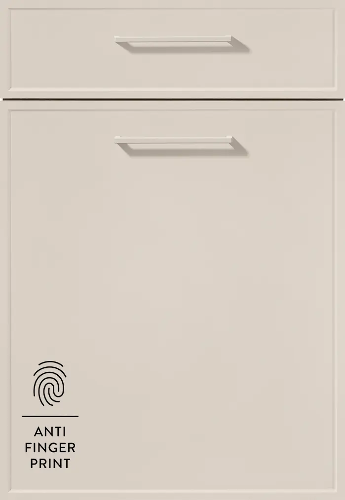 CADRA 746 - Lacquered laminate, sand ultra matt