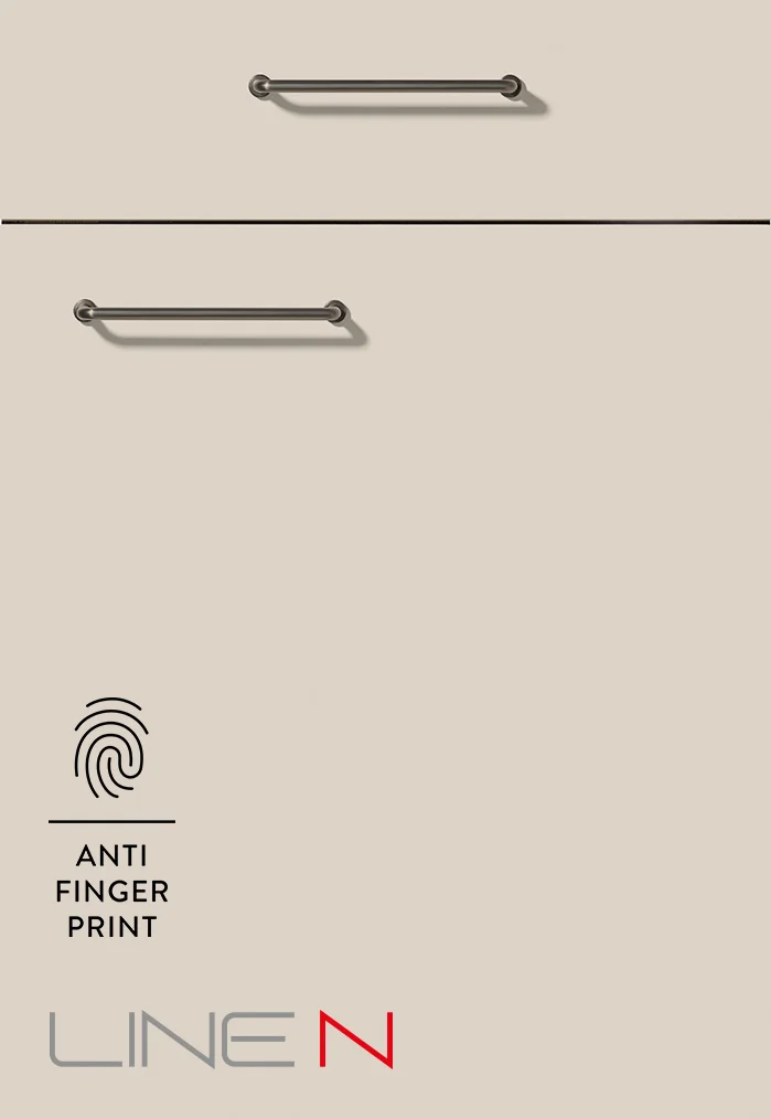 SOFTLINE 504 - Lacquer, Sand Perfect matt